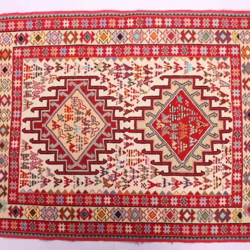 1x0.8M Persian Sumak Kilim Rug