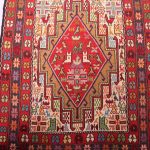 1.1×0.8M Persian Sumak Kilim Rug