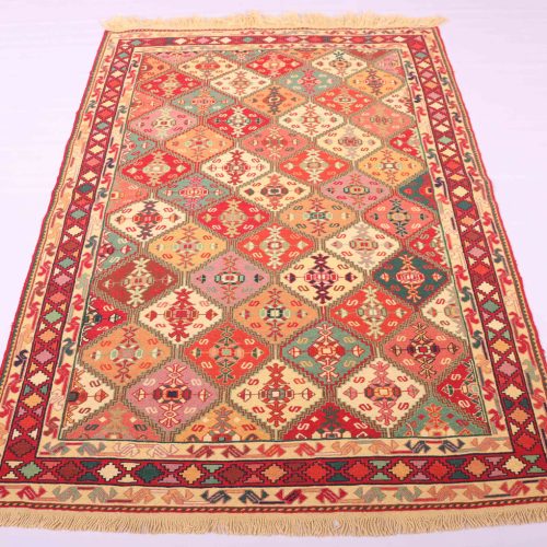 2x1.3M Persian Sumak Kilim Rug