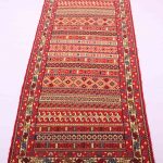 2×0.8M Persian Sumak Kilim Runner Rug