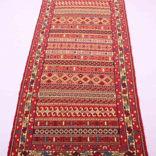 2x0.8M Persian Sumak Kilim Runner Rug