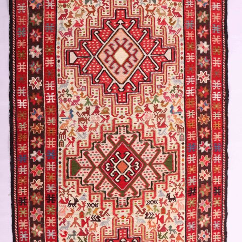 2x0.8M Persian Sumak Kilim Runner Rug