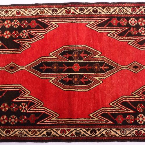 1.3x0.8 M Antique Persian Mazleghan Rug