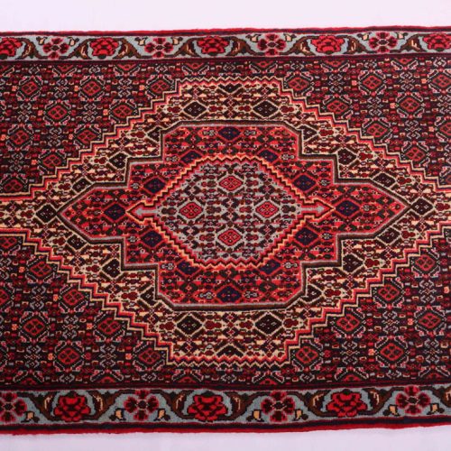 1x0.7M Kurdish Senneh Bijar Rug