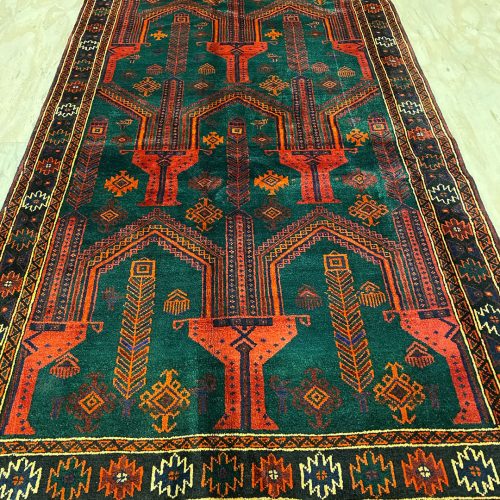 2.6x1.2M Kurdi Quchan Rug