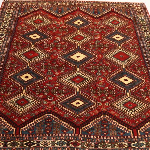 2.4x2M Stunning Persian Yalameh Rug