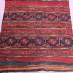 Antique 1.2x1M Persian Sumak Kilim Rug