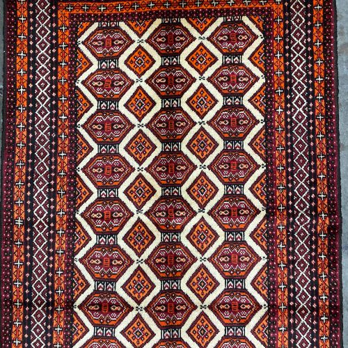 1.8x1M Persian Balouchi Nomadic Rug