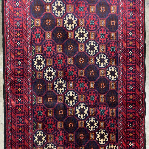 1.7x0.9M Persian Balouchi Nomadic Rug