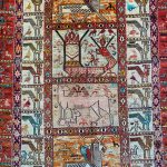 Antique Persian Sumak Kilim Rug (95 Yeras Old)