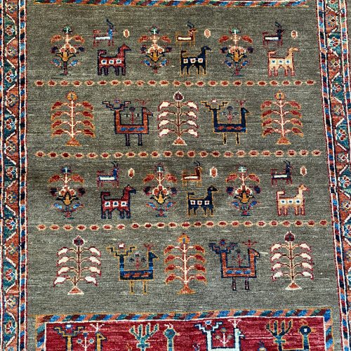 1.8 X 1.26 M Masterpiece Super Chobi Afghan Rug