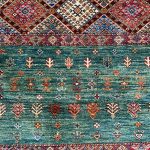 1.5X1 M Super Kazak Afghan Rug