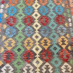2.4×1.8 M Boho Maymana Afghan Kilim