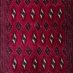 0.65 x 1.45 M Persian Turkoman Poshti Rug