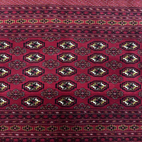 1.26 x 0.7 M Persian Turkoman Poshti Rug