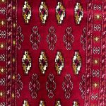 1.25 x 0.6 M Persian Turkoman Poshti Rug