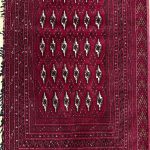 1.33 x 0.7 M Persian Turkoman Poshti Rug