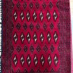 1.45 x 0.65 M Persian Turkoman Poshti Rug