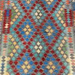 2.3×1.6 M Boho Maymana Afghan Kilim
