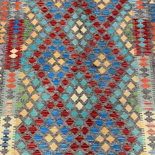 2.3x1.6 M Boho Maymana Afghan Kilim
