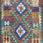 1.2×0.8 M Boho Maymana Afghan Kilim