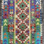 1.2×0.8 M Boho Maymana Afghan Kilim
