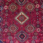 Unique 3.5×2.1M Qashghai Shiraz Rug