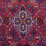 Vintage 3.4×2.2M Persian Joshaghan Rug