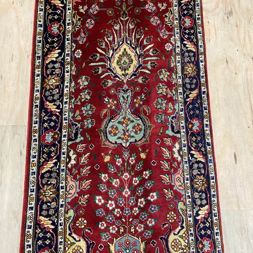 4.8M Vase Design Tabriz Persian Runner