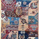 3 X 0.82 M Super Kazak Runner (Patch Work Design)