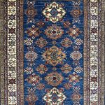 1.7×1.2 M Afghan Super Kazak Rug
