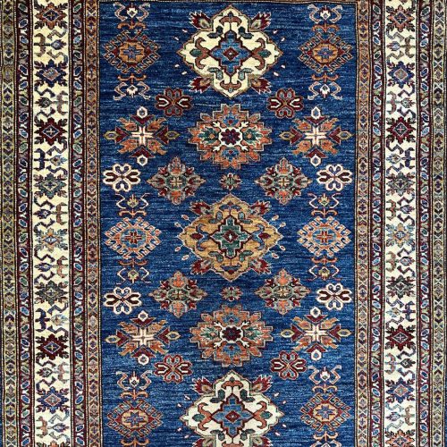 1.7×1.2 M Afghan Super Kazak Rug
