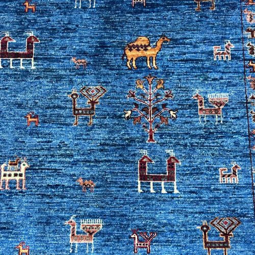 2×1.5 M Afghan Super Kazak Rug
