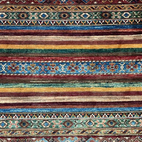 1.23×0.86 M Afghan Super Kazak Rug