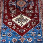 2.7×1.8 M Afghan Super Kazak Rug