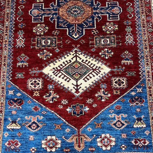 2.7x1.8 M Afghan Super Kazak Rug