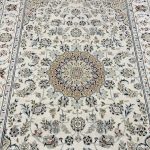 2.5 x 1.5 M Indian Wool & Silk Nain Design Rug