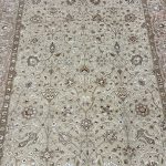 2.5 x 1.7 M Indian Wool & Silk Embossed Pattern Rug