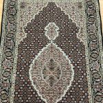 6.3 M Long Indian Wool & Silk Tabriz Runner Mahi Design