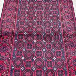 2x1M Antique Persian Balouchi Nomadic Rug (70 yrs Old)