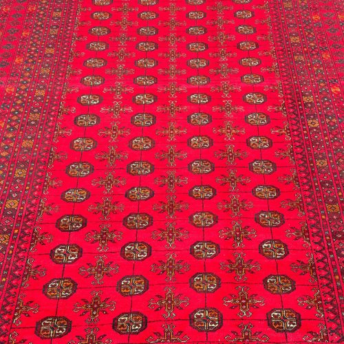 2.9 x 2.07 M Tribal Afghan Aqcha Rug