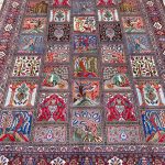 4x3M Garden Design Kashmar Persian Rug