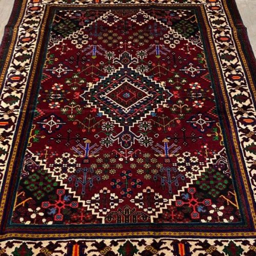 2x1.4M Persian Joshaghan Rug