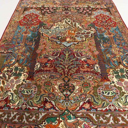 3x2M Pictorial Garden Of Eden Kashmar Rug
