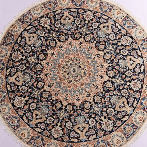 Superfine Round Nain Rug