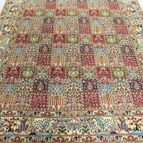 2.3x1.7M Garden Design Mood Persian Rug (Silkinlaid)