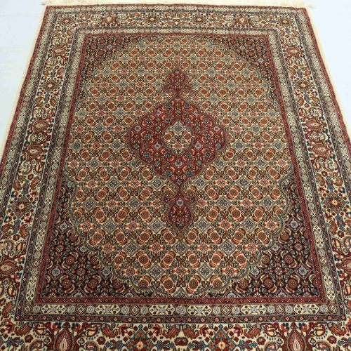 2x1.5M Fine Herati Birjand Persian Rug (Mahi)