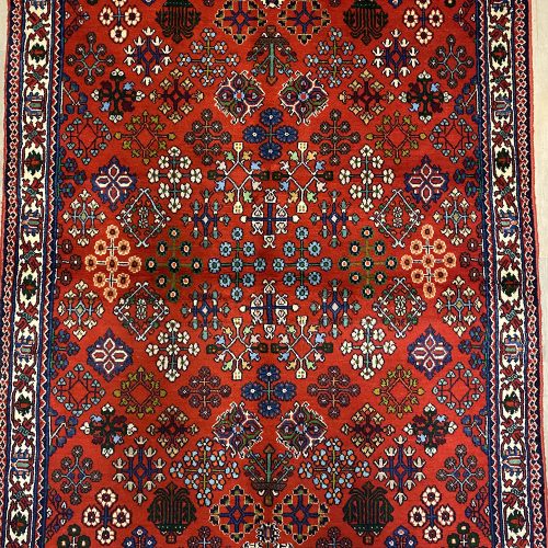 1.4x1M Persian Joshaghan Rug