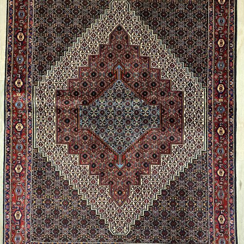 1.6x1.2M Kurdish Senneh Bijar Rug
