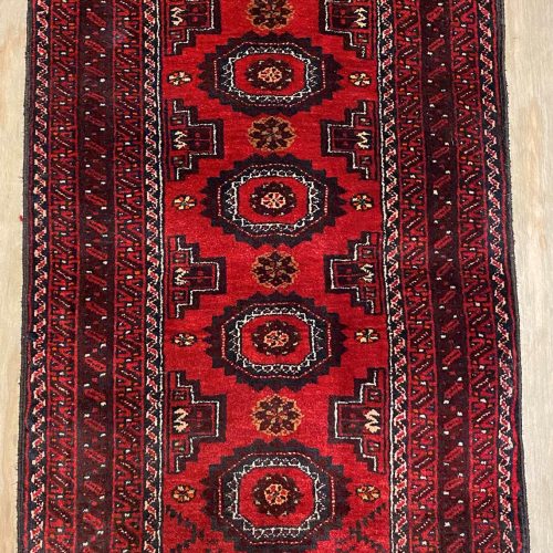 1x0.5M Persian Balouchi Rug